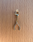 Dubois Cheval Sparkly Wishbone Braid Charm