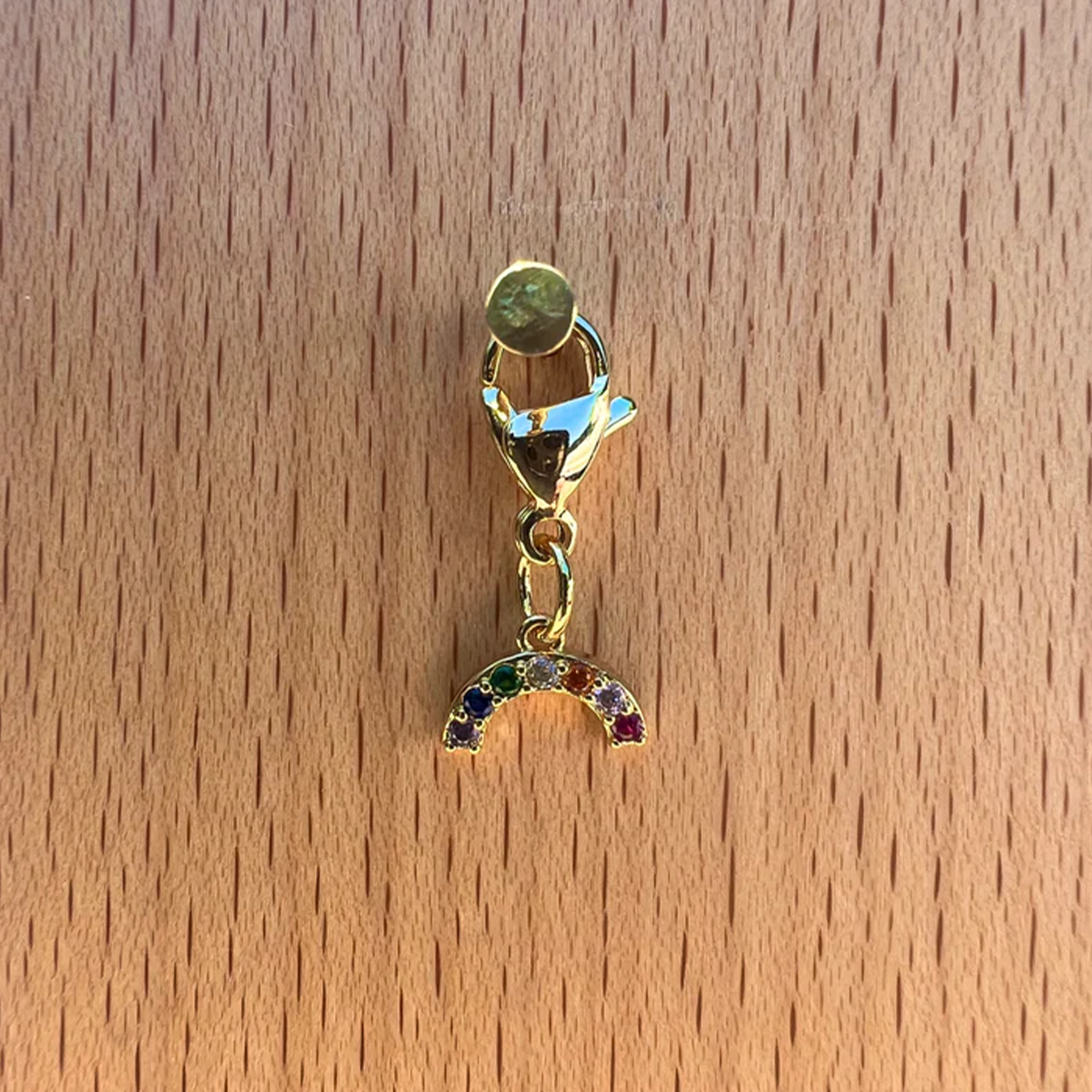 Dubois Cheval Sparkly Rainbow Braid Charm