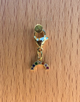 Dubois Cheval Sparkly Rainbow Braid Charm