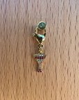 Dubois Cheval Sparkly Martini Braid Charm