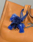 Billy's Blue Ribbon Horse Bag Charm, Royal Blue