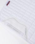 LeMieux Self Cool Dressage Saddle Pad, White