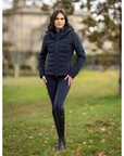 LeMieux Brooke Ladies Waterproof Hybrid Jacket, Navy