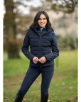 LeMieux Brooke Ladies Waterproof Hybrid Jacket, Navy