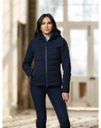 LeMieux Brooke Ladies Waterproof Hybrid Jacket, Navy