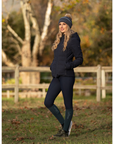 LeMieux Brooke Ladies Waterproof Hybrid Jacket, Navy