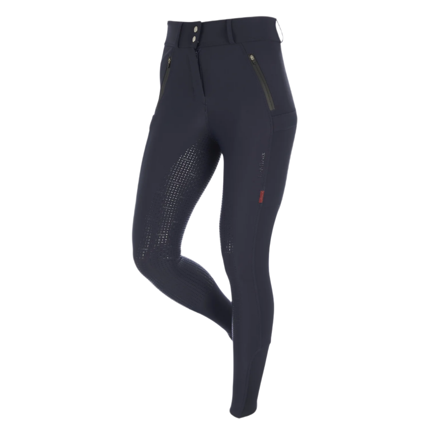 LeMieux Ladies Drytex Waterproof Full Grip Breeches, Navy