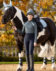 LeMieux Mia Young Rider Mesh Base Layer, Petrol