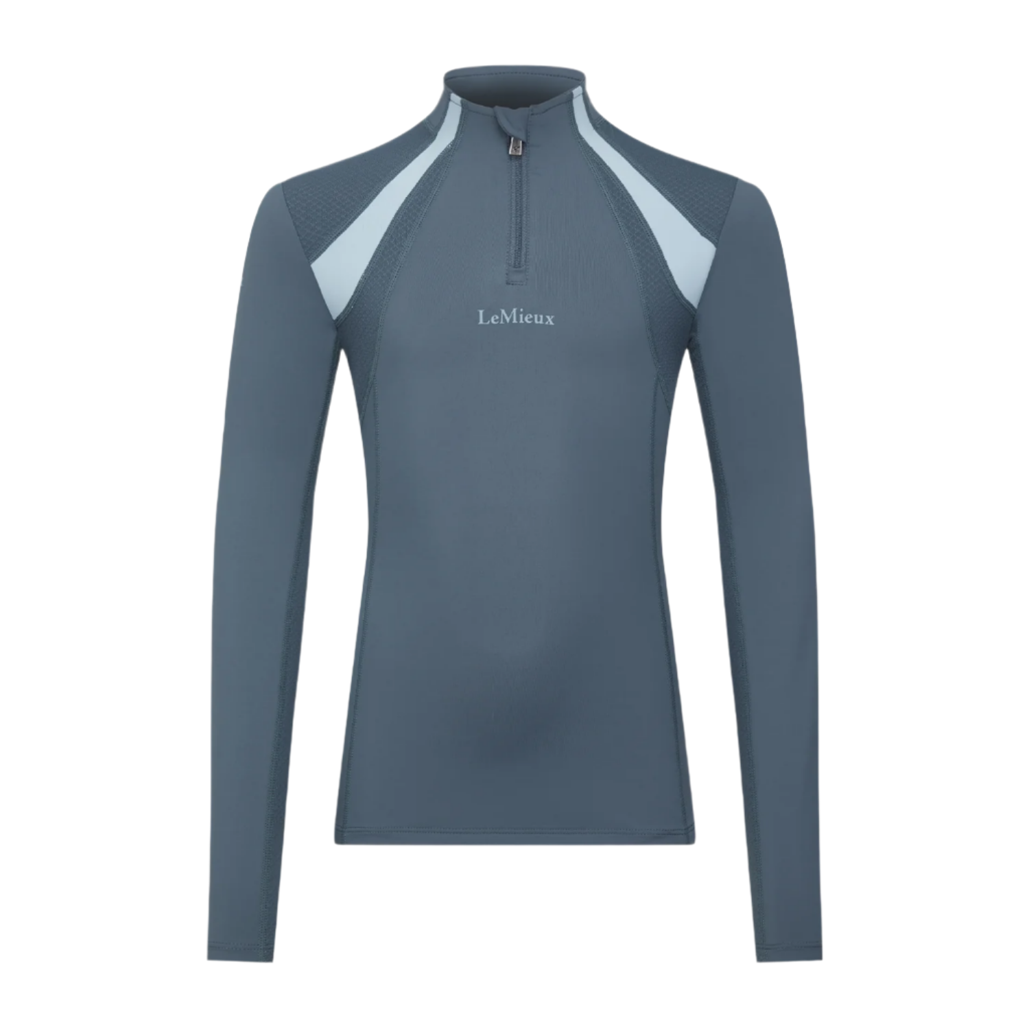 LeMieux Mia Young Rider Mesh Base Layer, Petrol
