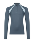 LeMieux Mia Young Rider Mesh Base Layer, Petrol