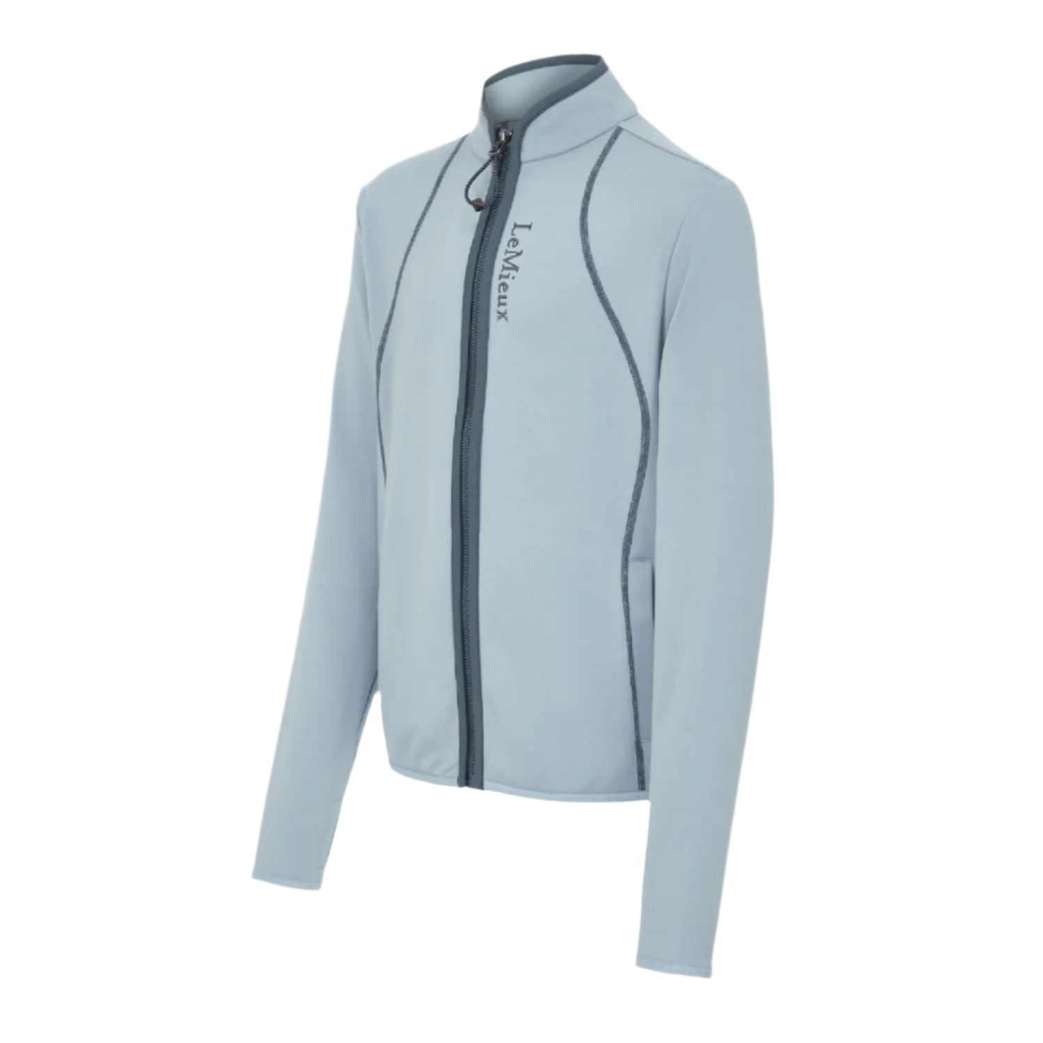 LeMieux Felicity Young Rider Fleece Zip Up Sweatshirt, Glacier