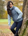 LeMieux Tilly Ladies Hooded Puffer Vest, Petrol