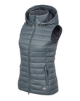 LeMieux Tilly Ladies Hooded Puffer Vest, Petrol
