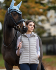 LeMieux Tilly Ladies Hooded Puffer Vest, Ash