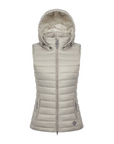 LeMieux Tilly Ladies Hooded Puffer Vest, Ash