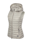 LeMieux Tilly Ladies Hooded Puffer Vest, Ash