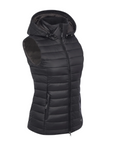 LeMieux Tilly Ladies Hooded Puffer Vest, Black