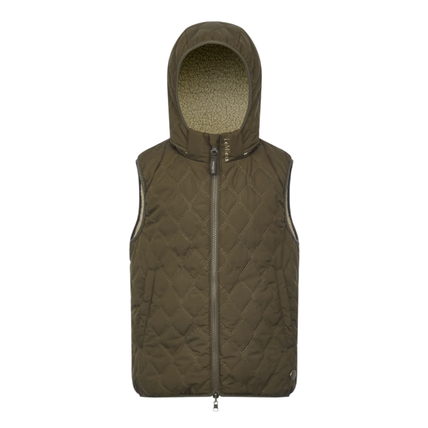 LeMieux Eloise Young Rider Reversible Winter Vest, Alpine