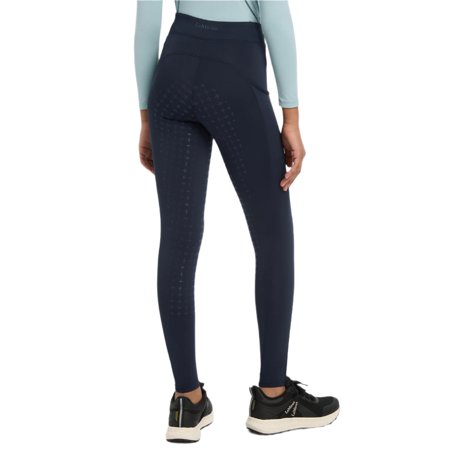 LeMieux Orla Young Rider Pull On Riding Leggings, Navy