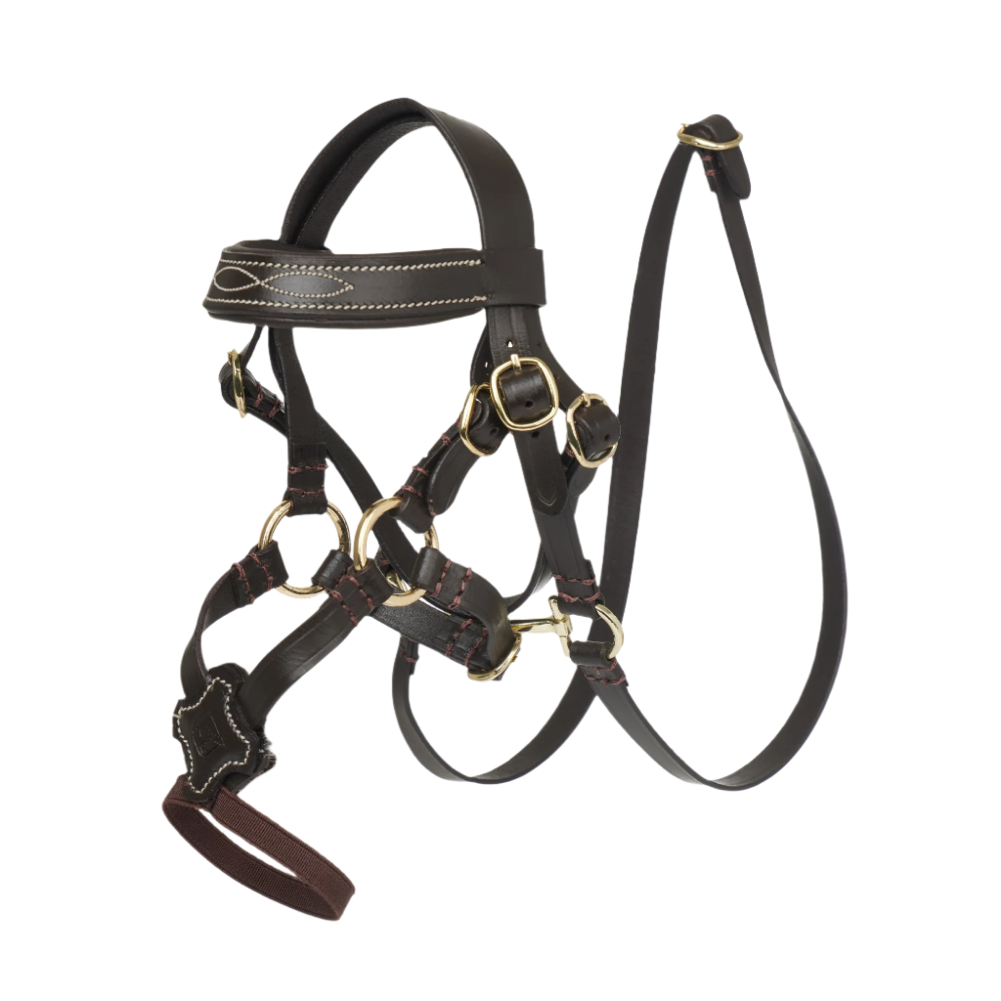 LeMieux Toy Pony Grackle Bridle, Brown