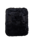 Kentucky Horsewear Chest Expander Quilted with Vegan Sheepskin, Black