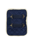 Kentucky Horsewear Chest Expander Quilted with Vegan Sheepskin, Navy