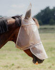 Kentucky Horsewear Fly Mask Classic with Ears and Nose, Beige