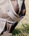 Kentucky Horsewear Fly Mask Classic with Ears and Nose, Beige