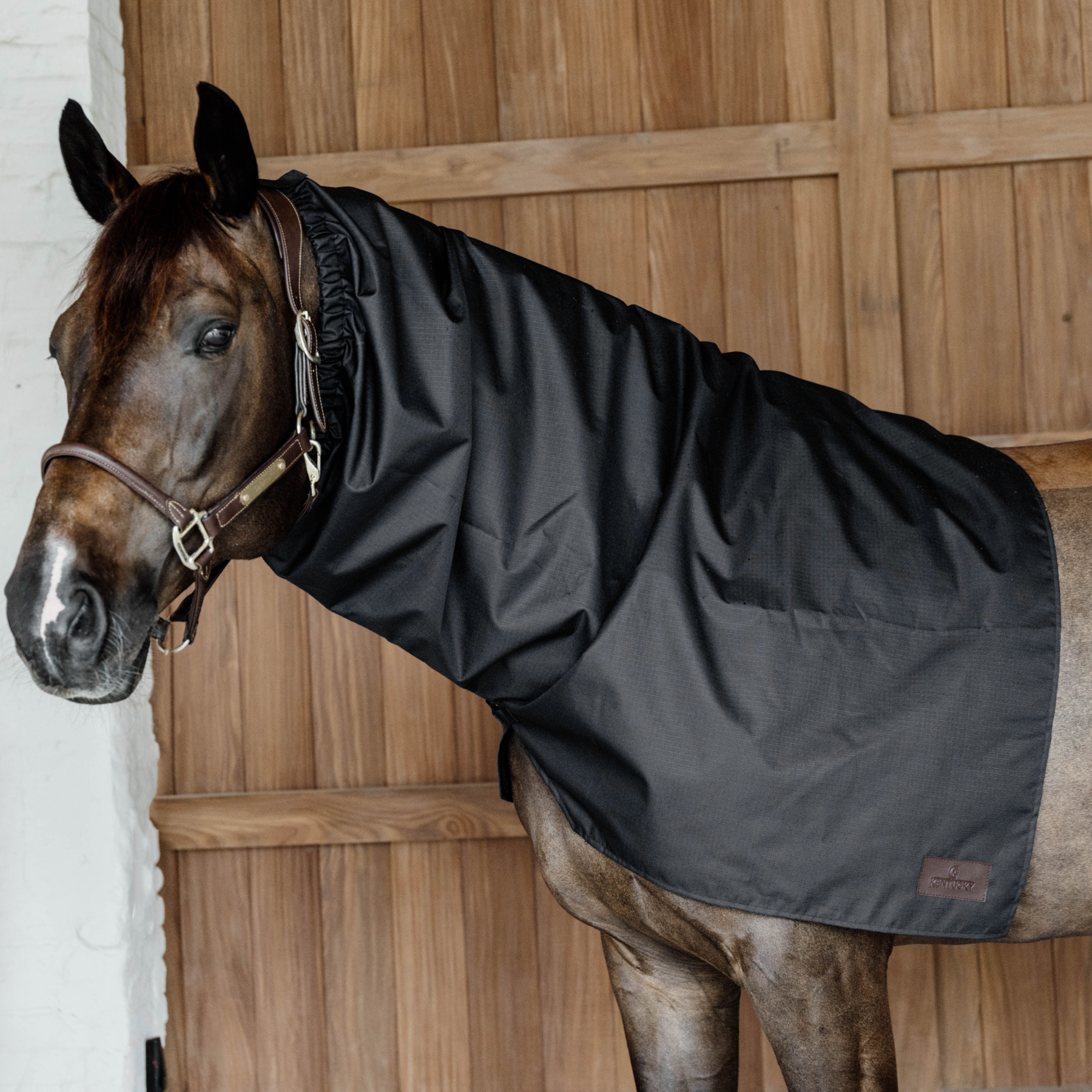 Kentucky Horsewear Waterproof Horse Scarf, Black