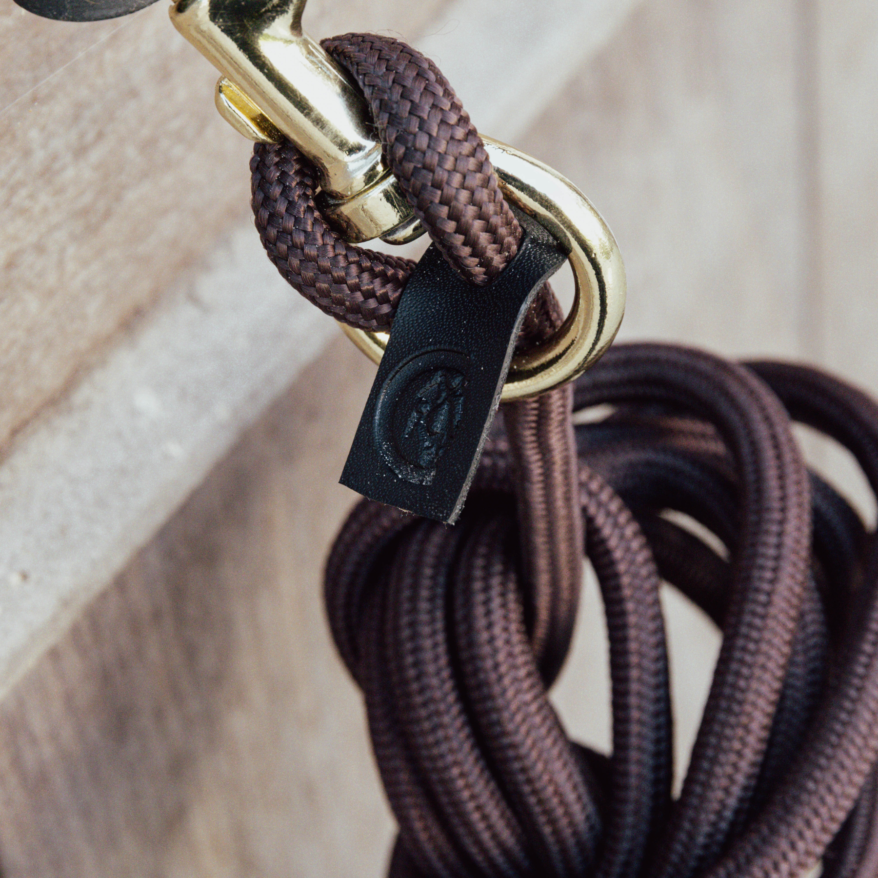 Kentucky Horsewear Lunge Rope 8m, Brown