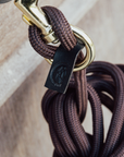 Kentucky Horsewear Lunge Rope 8m, Brown