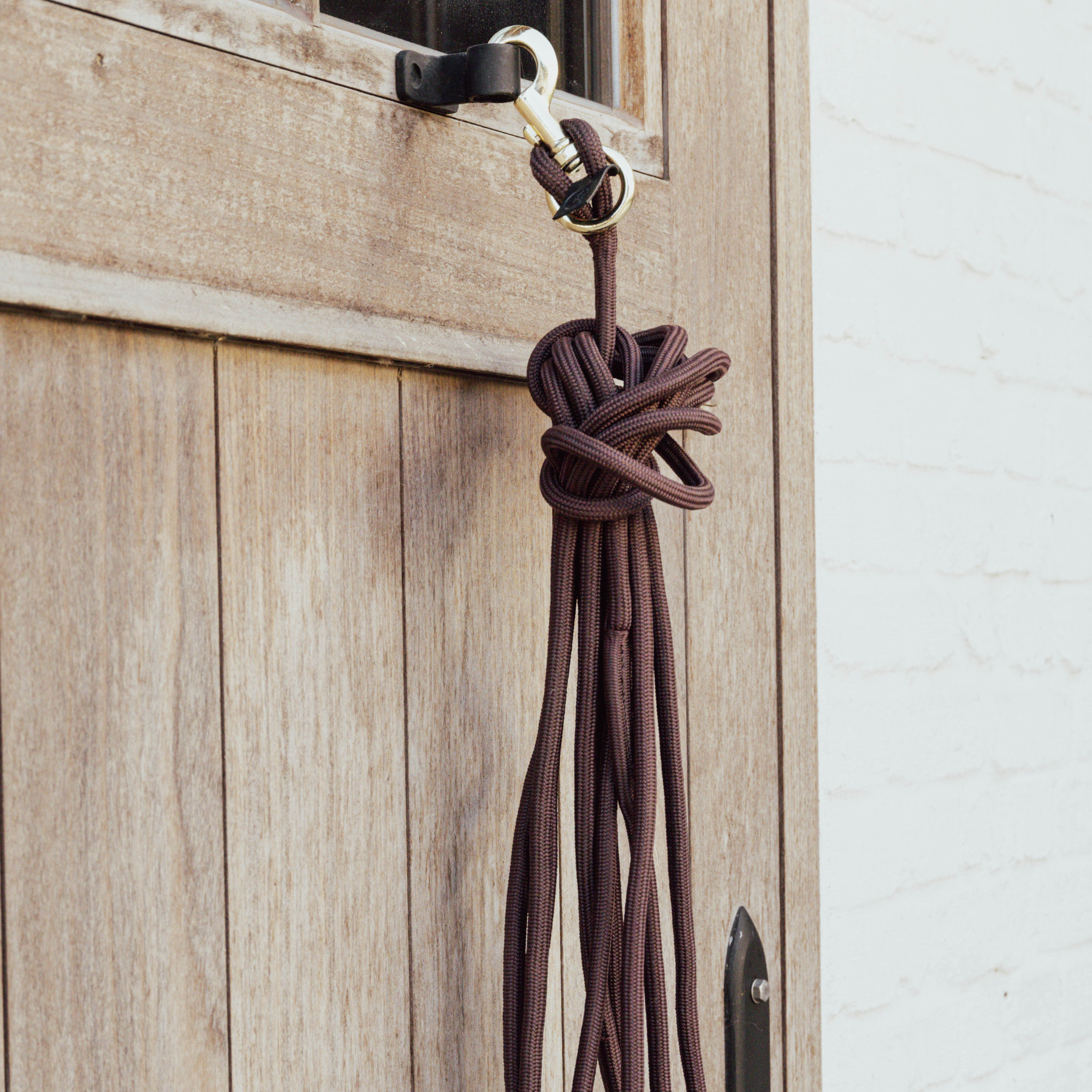 Kentucky Horsewear Lunge Rope 8m, Brown