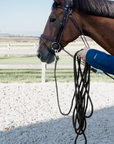 Kentucky Horsewear Lunge Rope 8m, Black