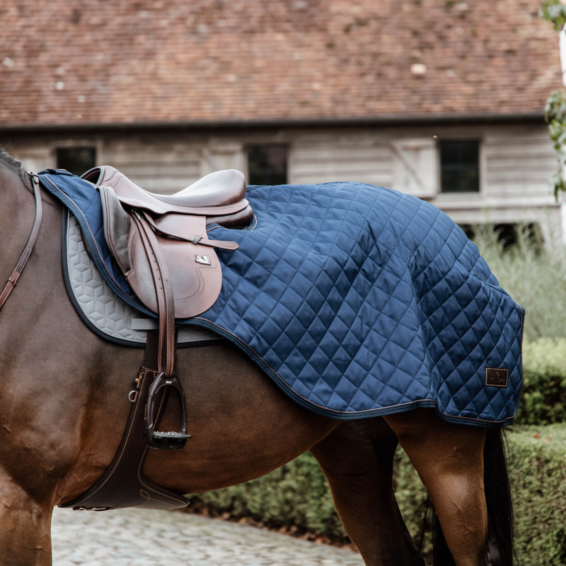 Kentucky Horsewear Riding Rug, Navy