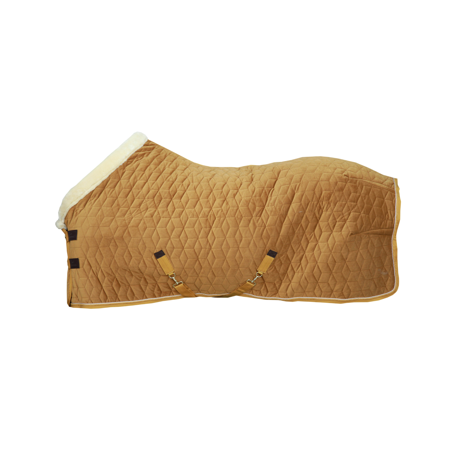 Kentucky Horsewear Show Rug Velvet 160g, Mustard