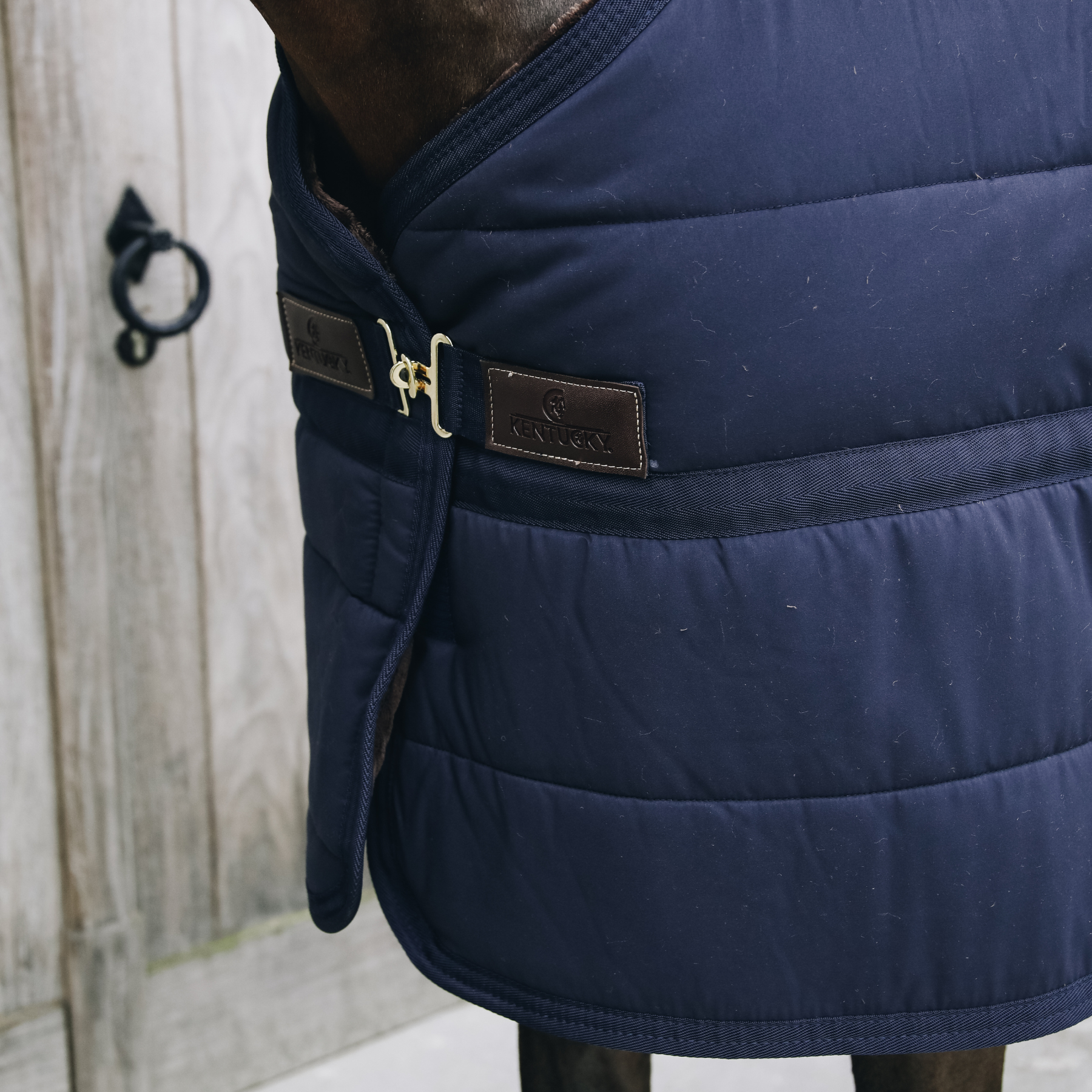 Kentucky Horsewear Under Rug Skin Friendly, Navy