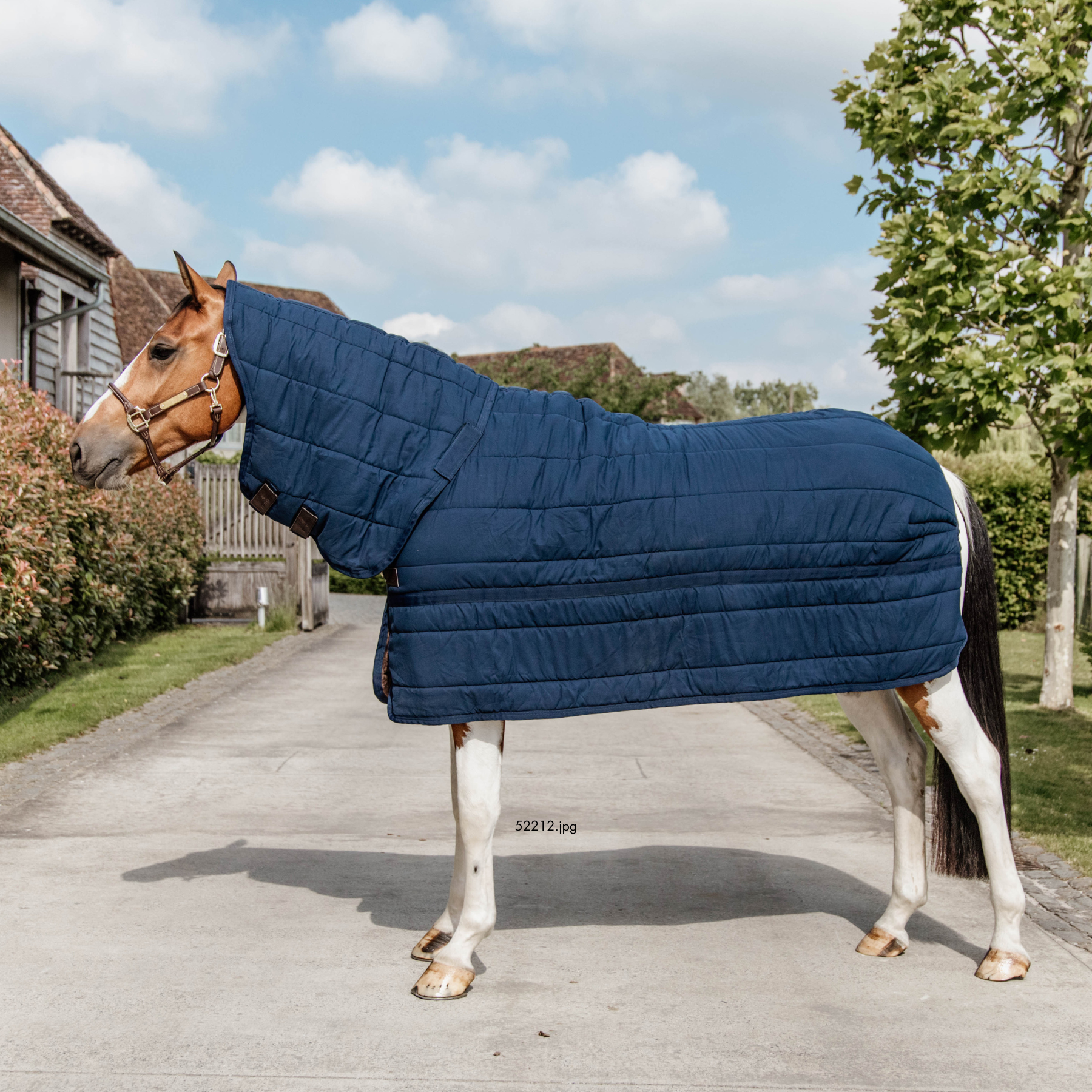 Kentucky Horsewear Under Rug Skin Friendly with Neck 150G, Navy