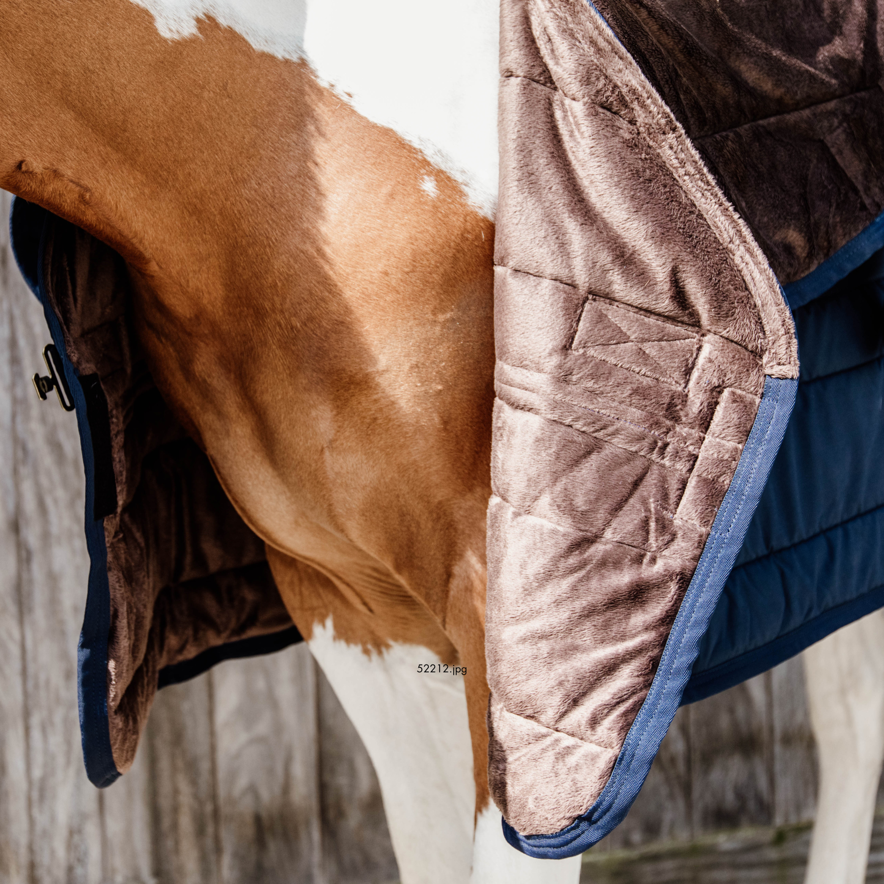 Kentucky Horsewear Under Rug Skin Friendly with Neck 150G, Navy