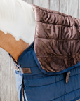 Kentucky Horsewear Under Rug Skin Friendly with Neck 150G, Navy
