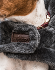 Kentucky Dog Coat Fake Fur, Grey