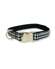 Kentucky Dog Collar Pied-de-Poule, Black