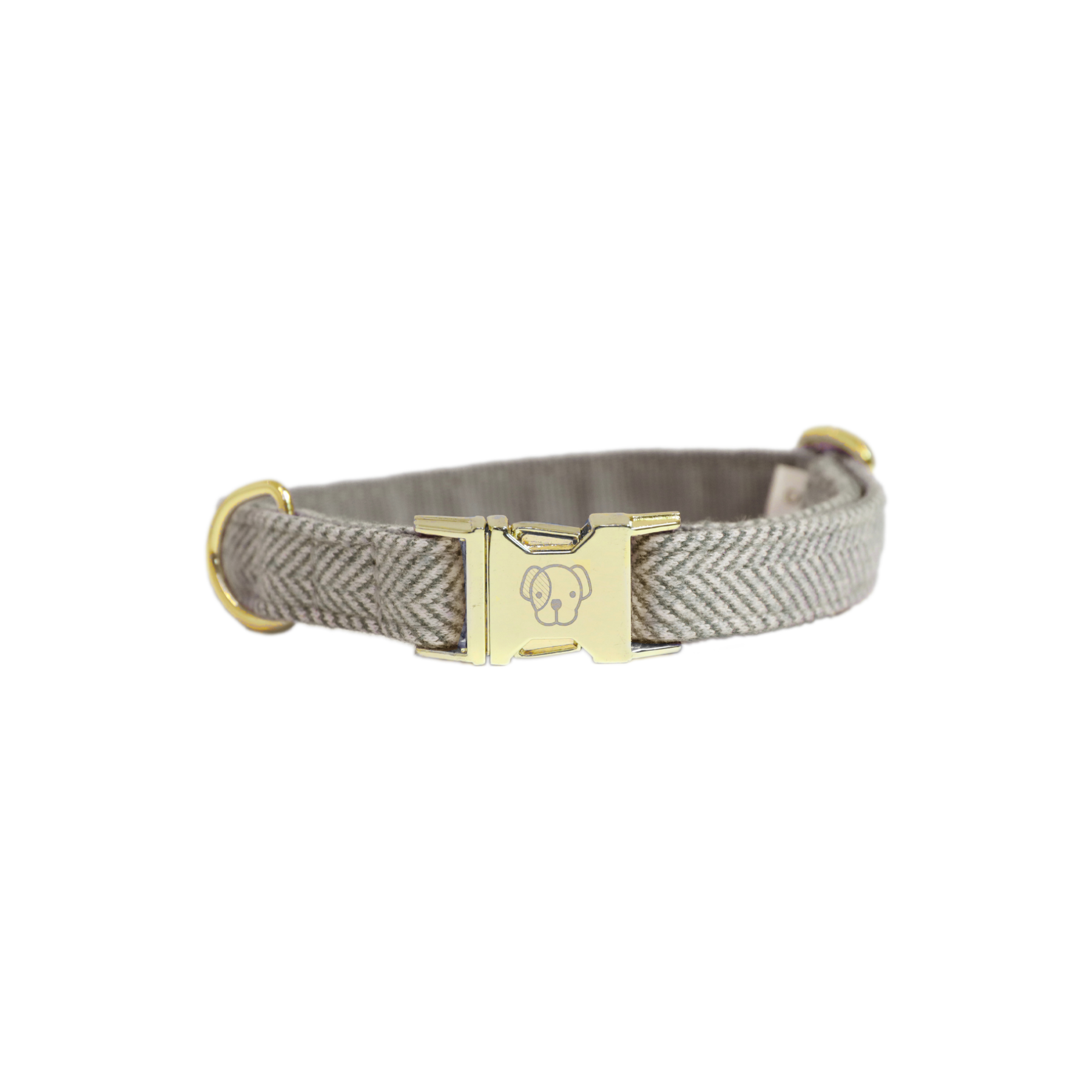 Kentucky Dog Collar Wool, Beige
