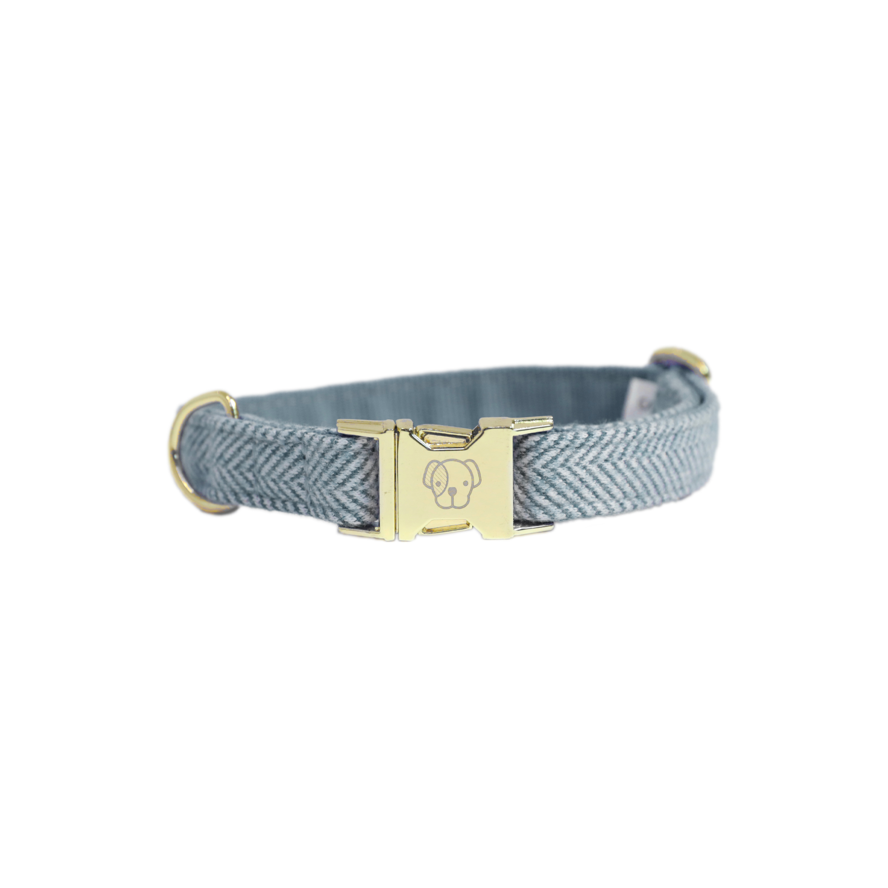Kentucky Dog Collar Wool, Light Blue