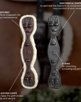 Kentucky Horsewear Anatomic Short Girth, Brown