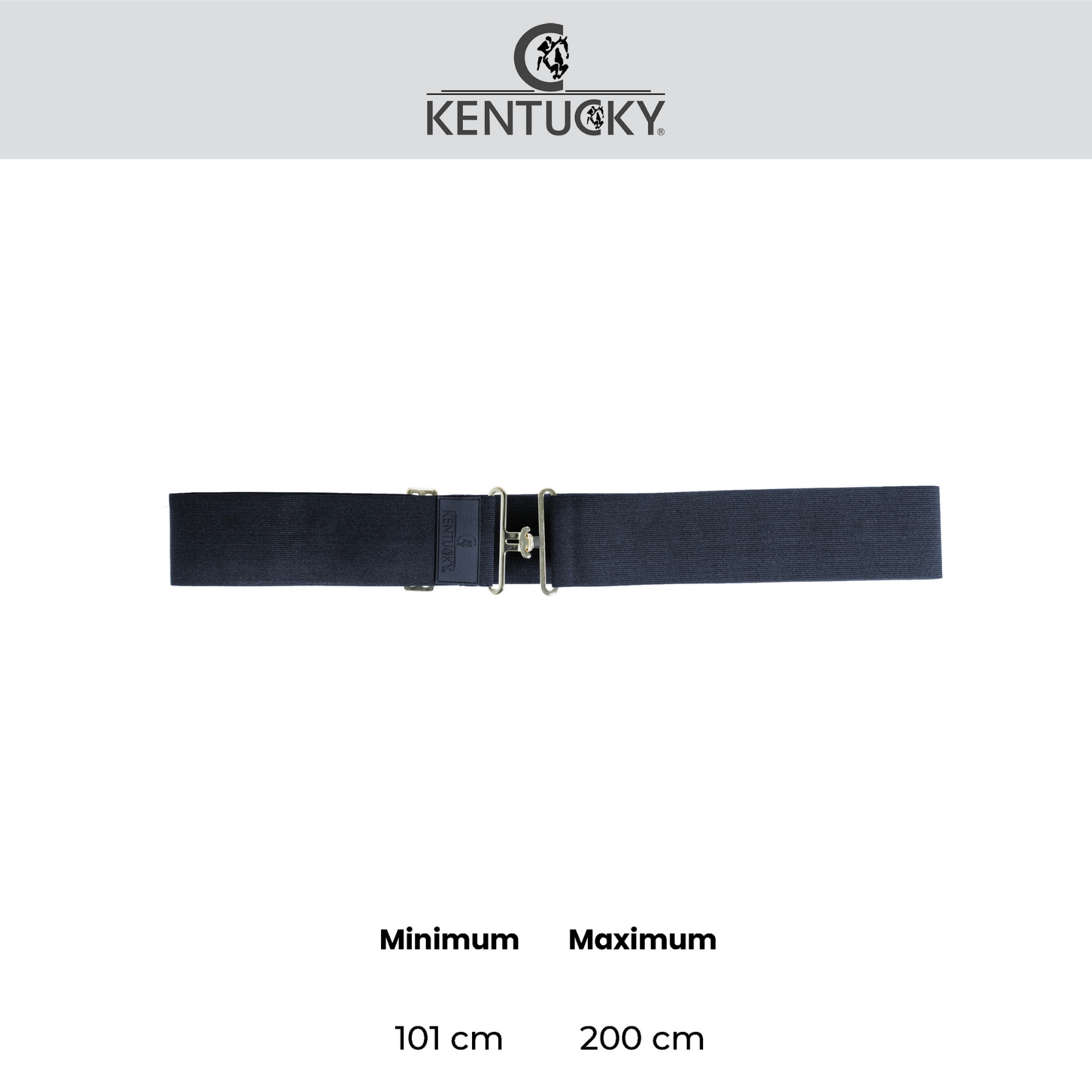 Kentucky Horsewear Elastic Rug Belt, Black