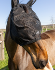 Kentucky Horsewear Fly Mask Heart with Ears and Nose, Black