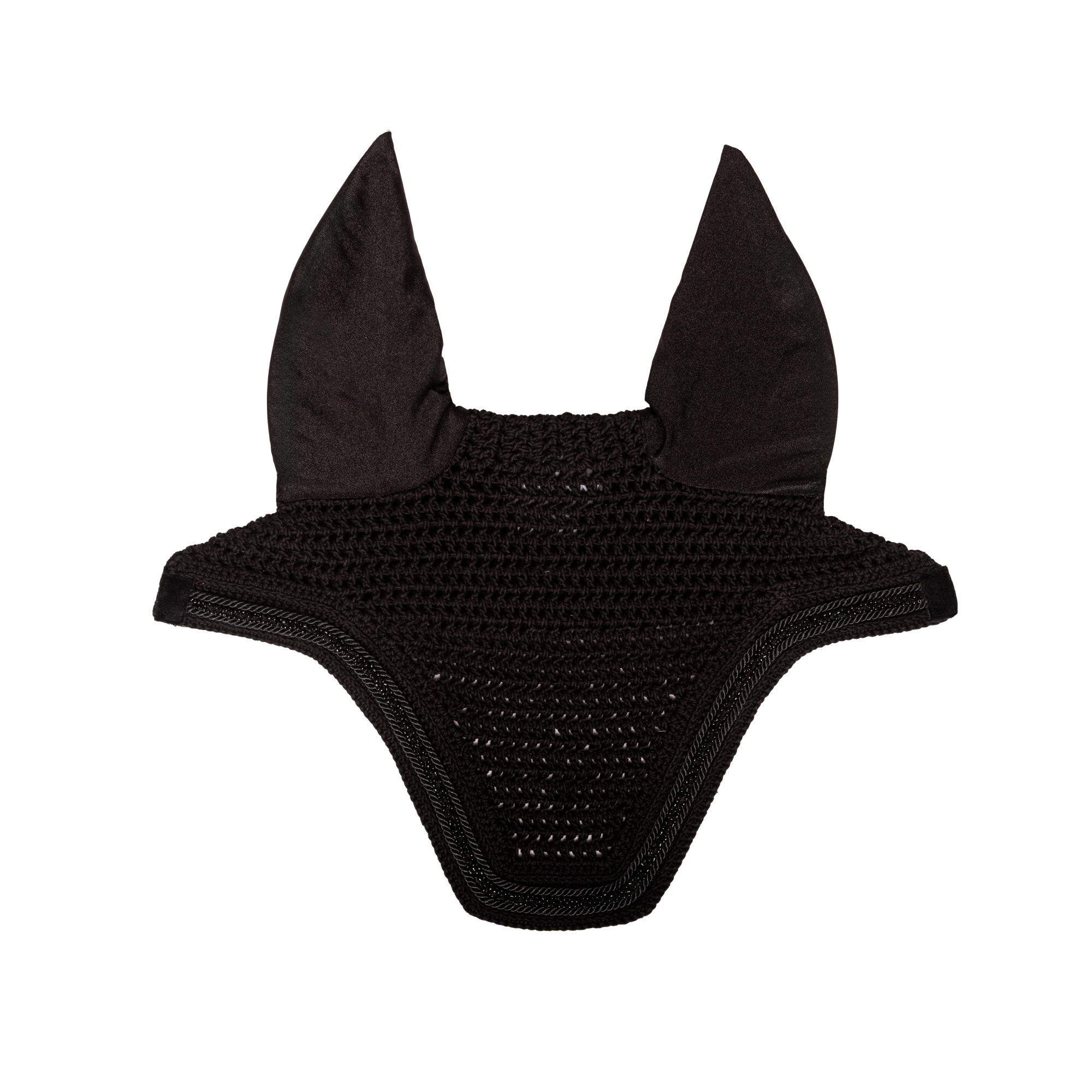 Kentucky Horsewear Fly Veil Wellington Mini Velvet Pearls, Black