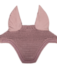 Kentucky Horsewear Fly Veil Wellington Mini Velvet Pearls, Old Rose