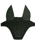 Kentucky Horsewear Fly Veil Wellington Mini Velvet Pearls, Pine Green