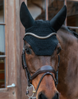 Kentucky Horsewear Fly Veil Wellington Soundless, Black